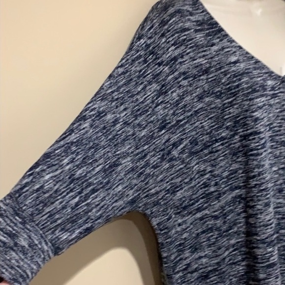 Oversized XL 1X 2X 3X Dolman Sleeve Hacci Knit Scoop Neck Sweater - Picture 3 of 15